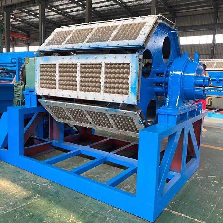 Fuyuan low cost factory price egg dish making machine waste paper egg tray making machine