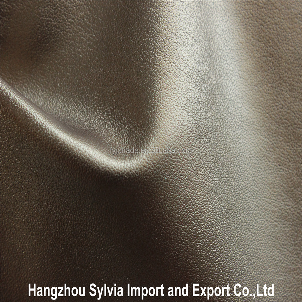 finished semi pu leather for decoration