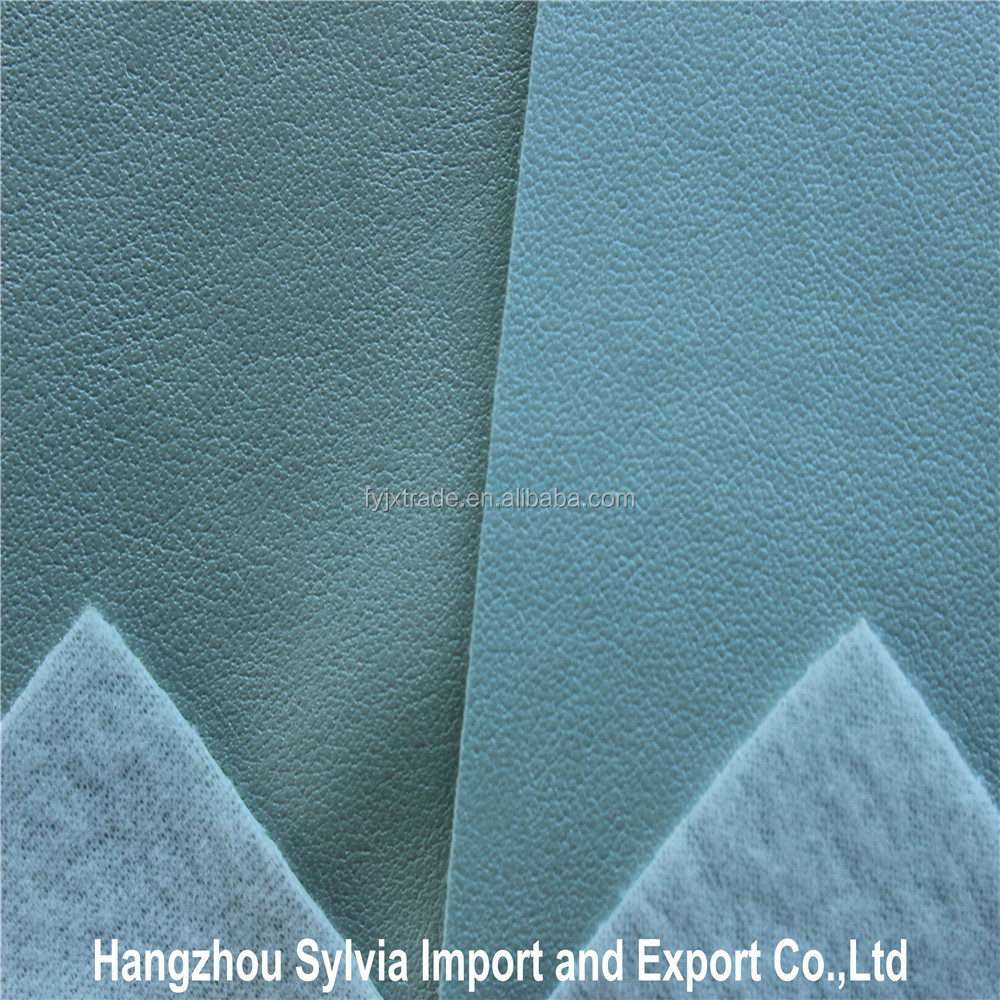 finished semi pu leather for decoration