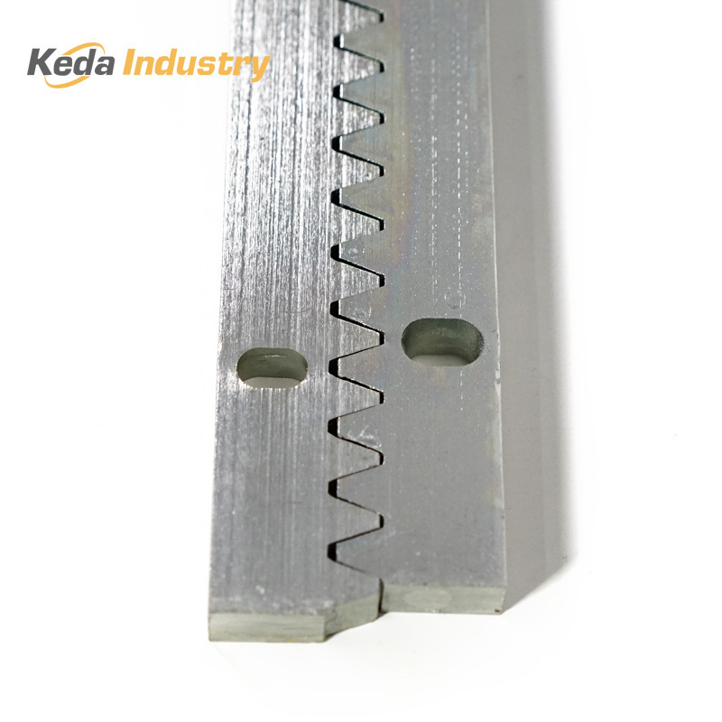 KEDA 30*8*1005mm Metal Stainless Steel Curved CNC Part Linear Spur Helical Pinion Gear Rack For Sliding Gate