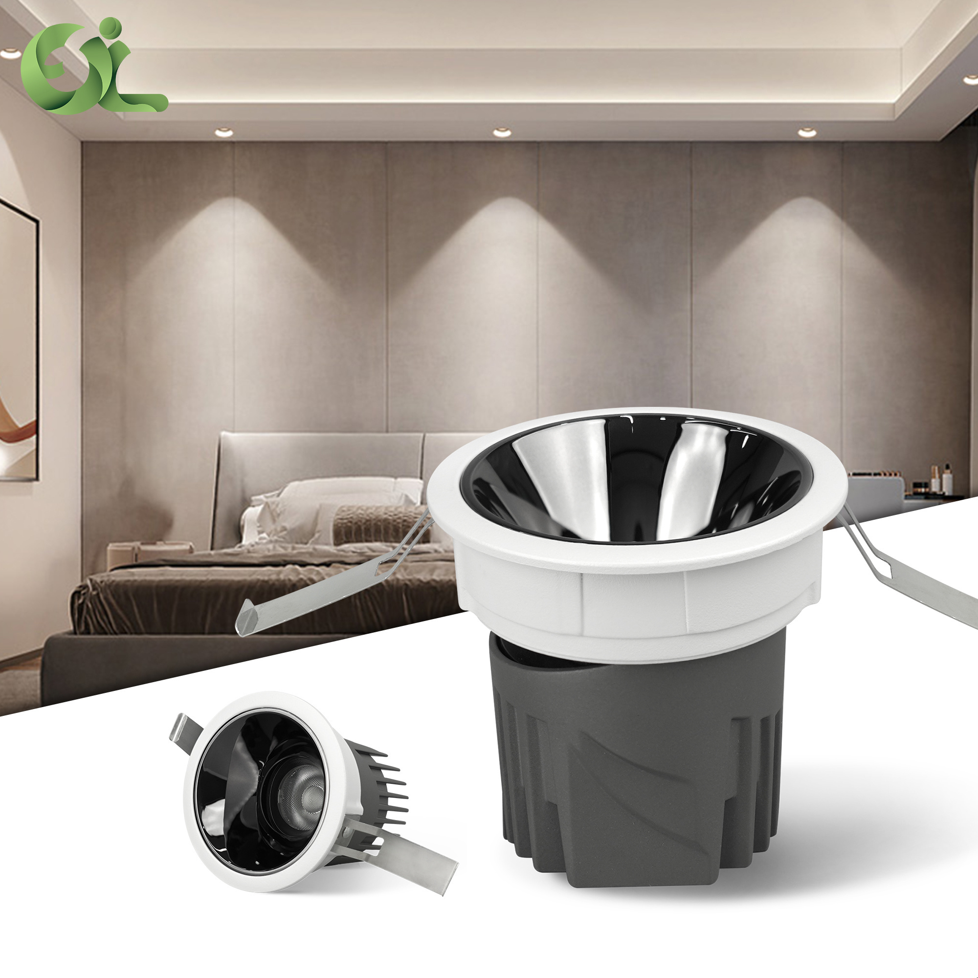 12W 3000/4000/6000K 5year-warranty led lights led recessed retrofit downlights