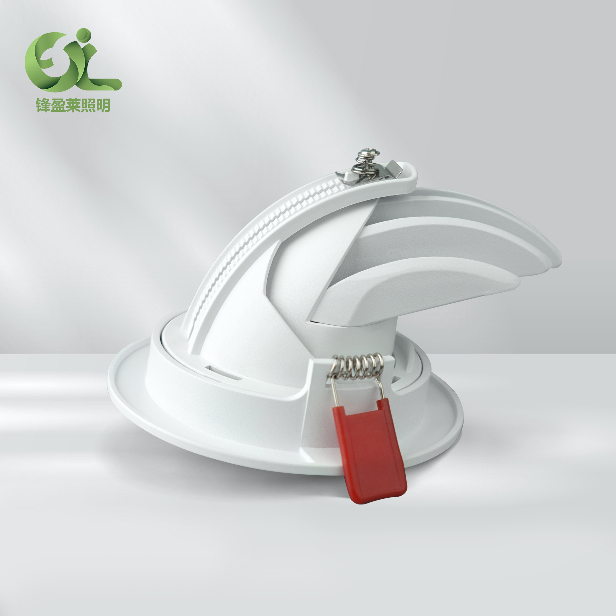 Gimbal LED Recessed Lighting 4 Inch SMD  anti-glare  downlights for Shopping Mall Hotel Lobby