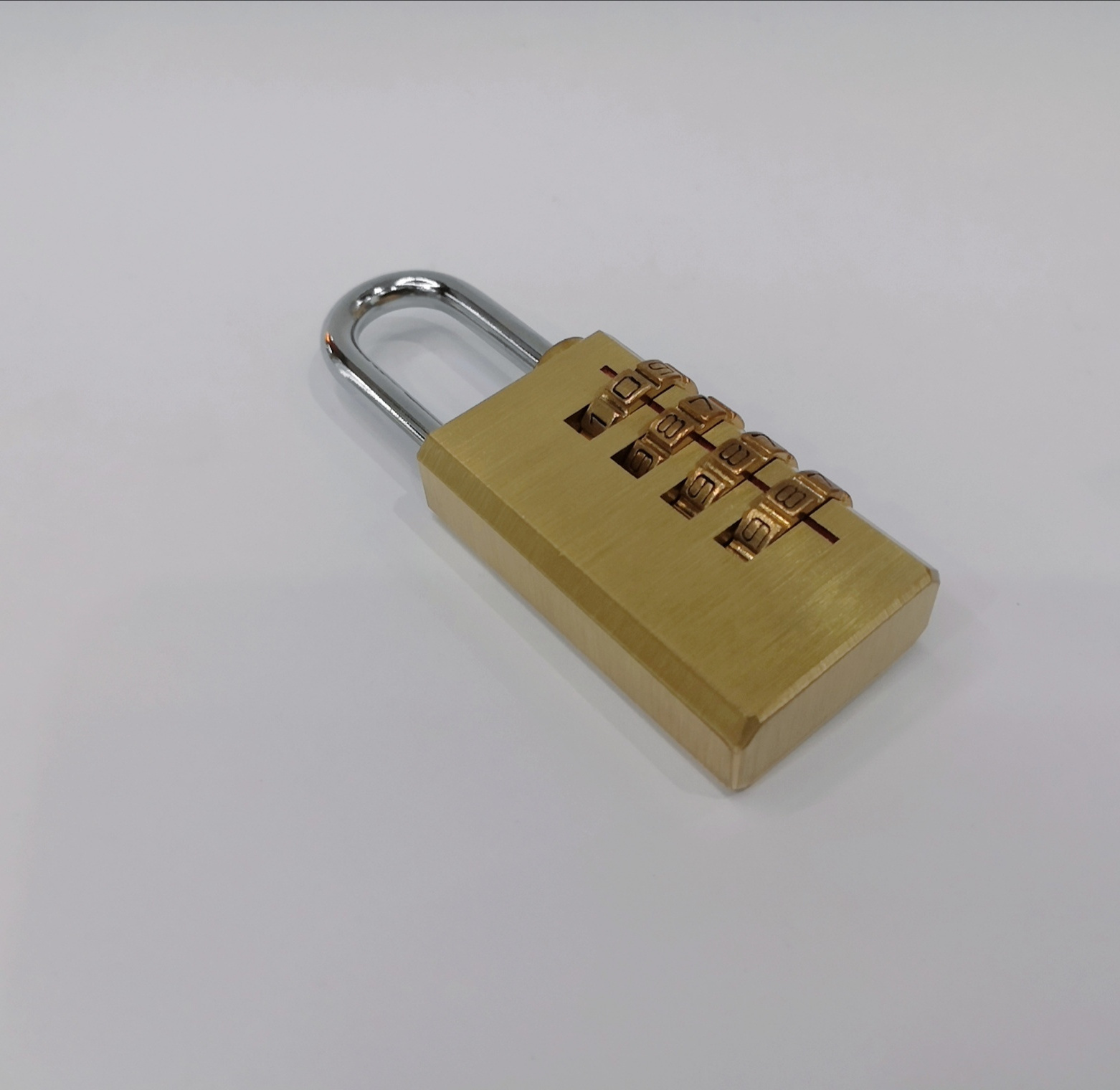 4 Codes Brass/copper Combination Padlock