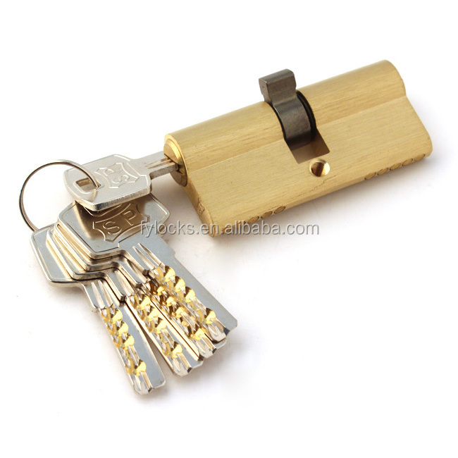 high security Convenient and practical cylinder lock brass lock