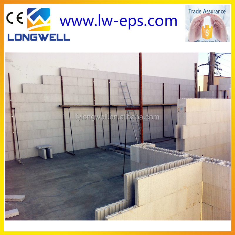 Energy-saving EPS Foam ICF blocks for House construction