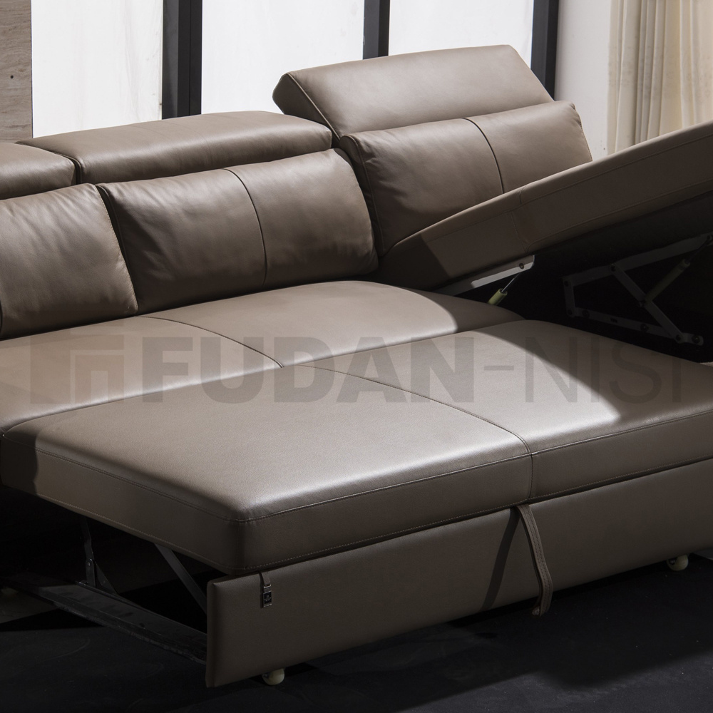 Contemporary furniture stores chaise lounge sofa bed with storage