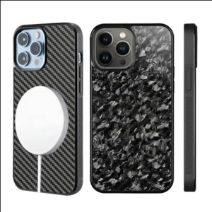 Fashion Design 100% real forged Carbon Fiber+TPU  Phone Case For Iphone 15pro max/15pro//15/14pro/14/14 pro max carbon case