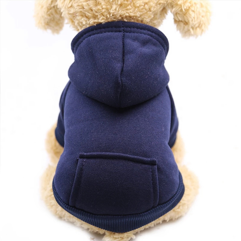 Apparel Blank Solid Dogs Hoodies Cat Pocket Sweatshirt Dog Hoodie Pet Clothes