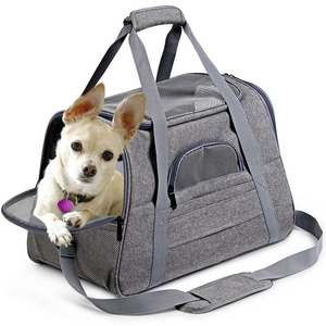 Wholesale Handbag Pet Carrier Bags for Dogs and Cats, Breathable Portable Pet Carriers