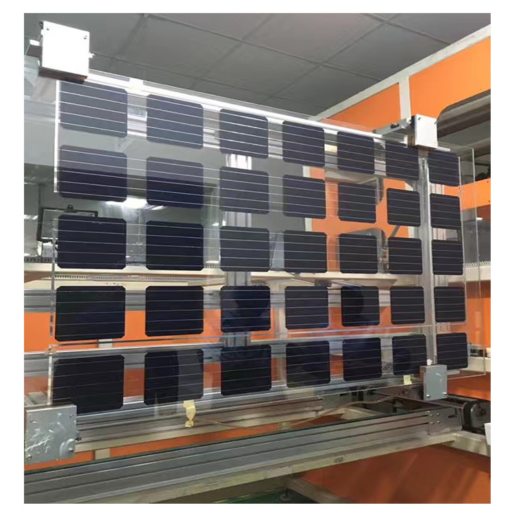 Transparent BIPV Double Glass PV Photovoltaic Solar Panel 300W 400w