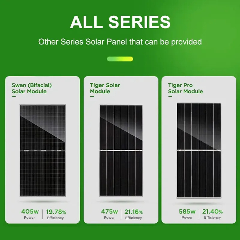 Jinko Solar Panel 550w 570w 575w 580w 585w 590w 600w Bifacial Jinko Tiger Neo N-type 72HL4-BDV 570-590 Watt Solar Panel