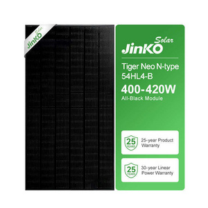 Jinko All Black 420 Tiger Neo 390 Watt Solar Panel 400w N Type 405w 410w 415w 420w Jinko Neo N-type Solar Panels