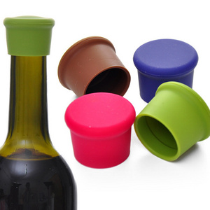 Silicone Wine Cap Reusable Silicone Wine caps for Bottles Replace Bottle Stoppers Wine Topper Seal Reusable Bottle Caps