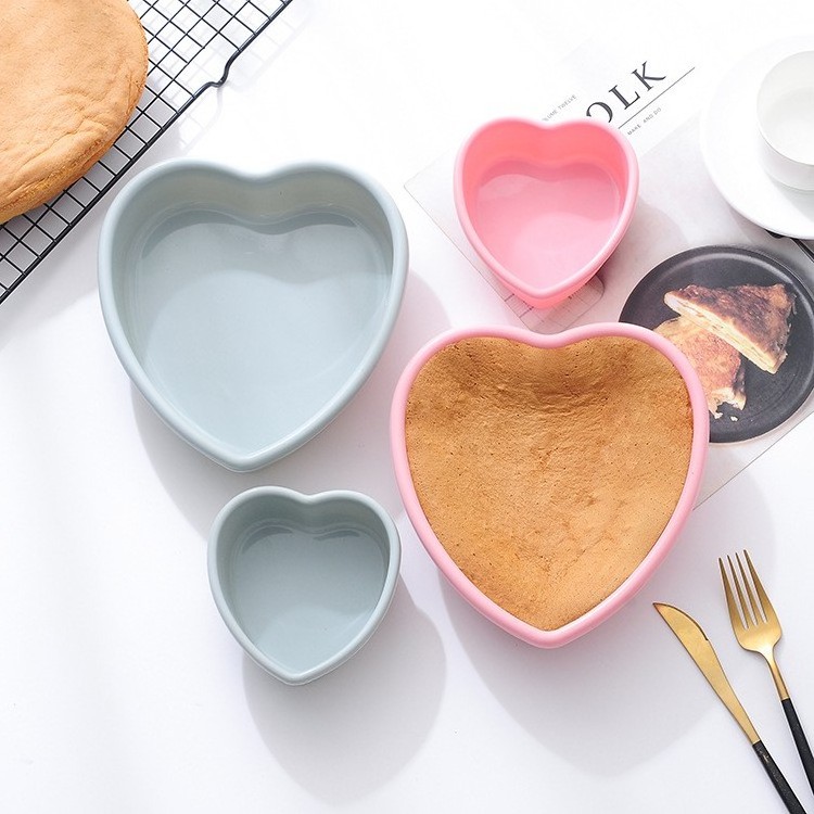 Loaf Bundt Cupcake Mini Rectangular shaped Flowershaped Square Round Nonstick Bakeware Pan Baking Mold Cake Heart Silicone