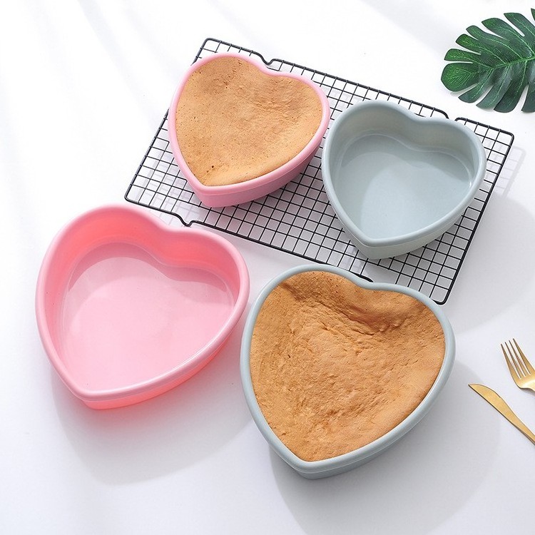 Loaf Bundt Cupcake Mini Rectangular shaped Flowershaped Square Round Nonstick Bakeware Pan Baking Mold Cake Heart Silicone