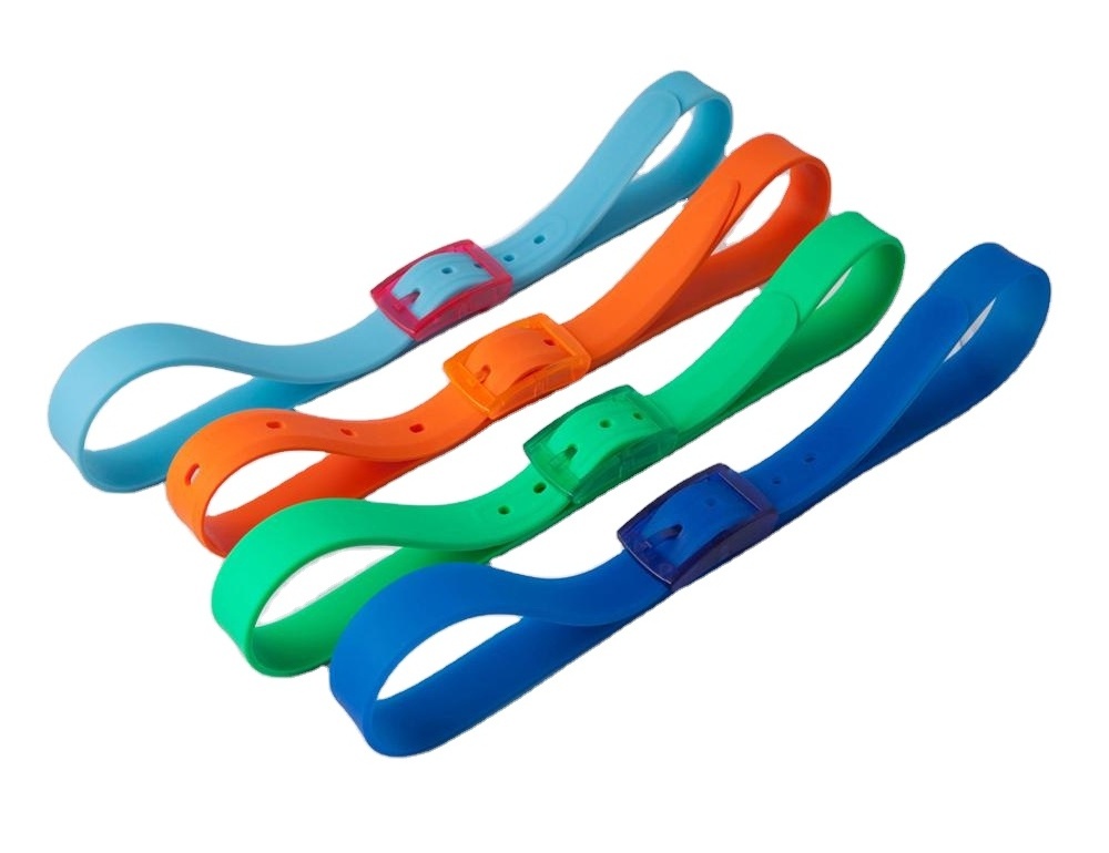 silicone rubber golf belts popular silicone waist belt for lady and men