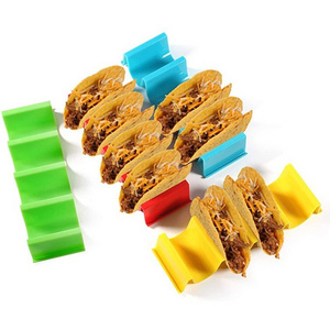 Taco Holder Stand Shell Rack Serving Tray Display Presentation Party Supplies Accessory Utensil Dinnerware Solution Gadget Tool