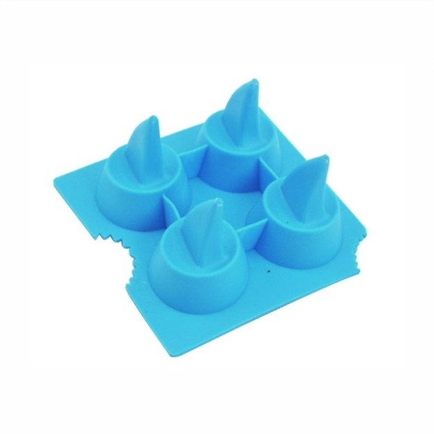 Cool Cocktails Drinks Oceanthemed Parties Sharkthemed Molds Trays Novelty Cubes Sharkshaped Tray Cube Ice Shark Silicone