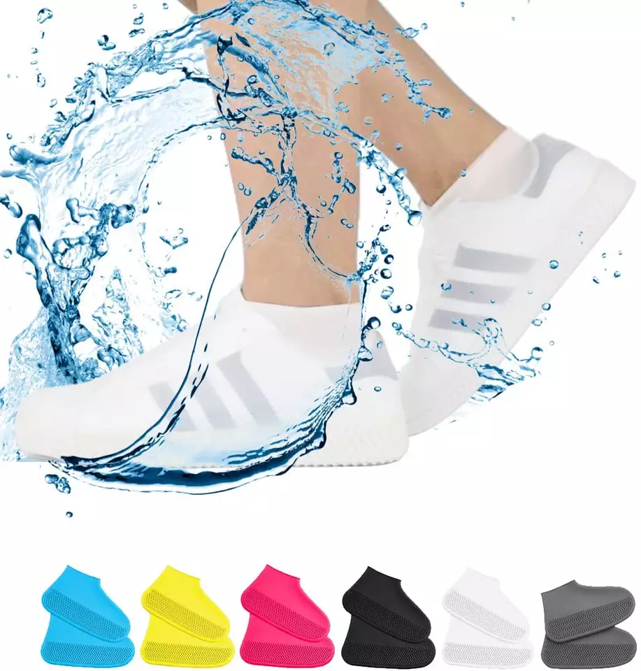 2024 Reusable outdoors Lightweight Transparent Disposable Womens Rain Men For Raincoats Waterproof Raincoat Covers Shoe Silicone