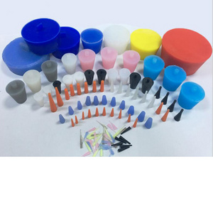 Custom Made Dustproof And Waterproof Silicone Rubber Tapered Stopper Hole Sealing Plugs For Powder Coating