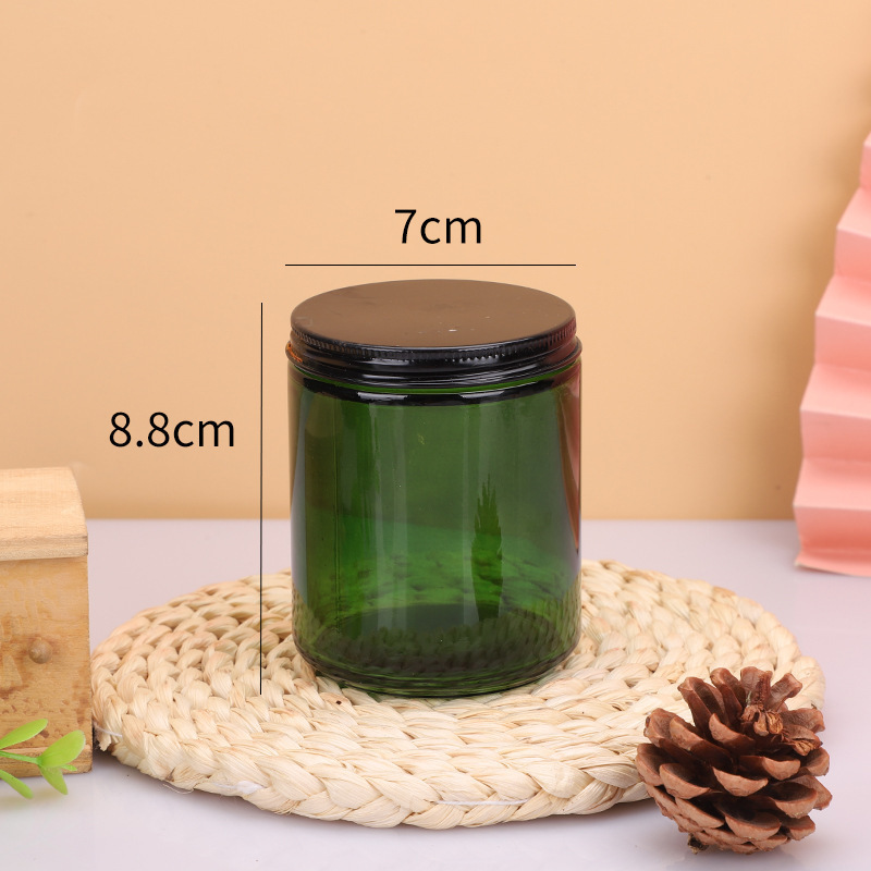 4oz 8oz cheaper colored glass empty jars for candles wholesale