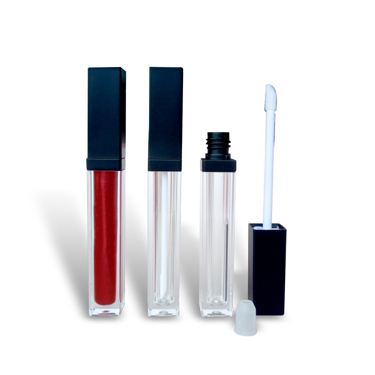 Hot Sale Wholesale Custom Lipstick Tubes In Bulk Empty Square Lip Gloss Tube Cases Drop Shipping