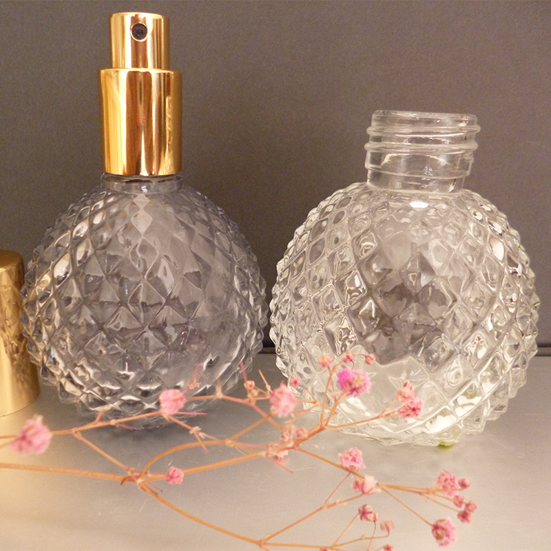 100ml 120ml  hedgehog grain pineapple type glass perfume bottle diffuser glass bottles