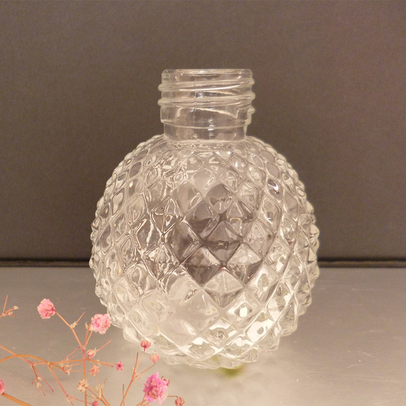 100ml 120ml  hedgehog grain pineapple type glass perfume bottle diffuser glass bottles