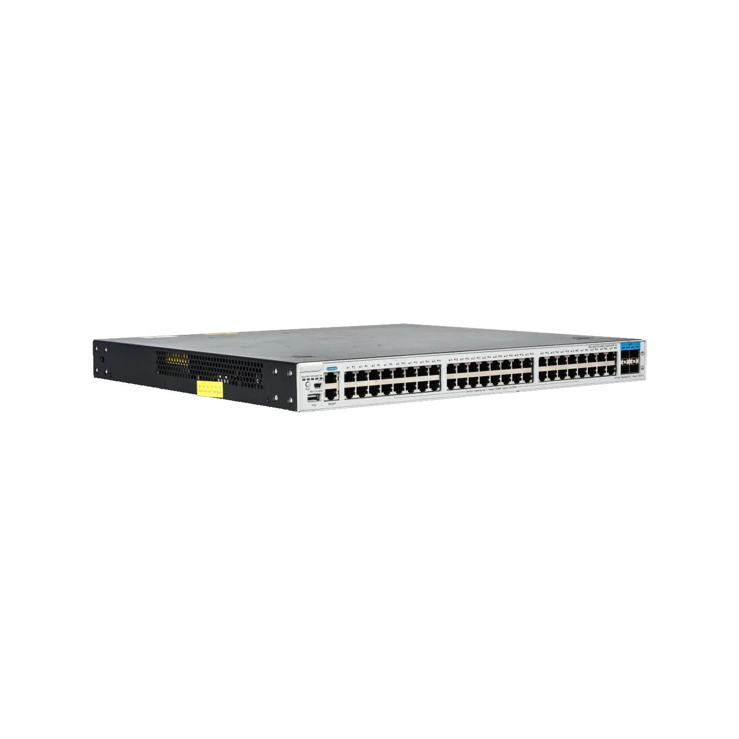 Enterprise-Class RG-S5750-48GT4XS-HP-H Core/Aggregation PoE Switch with 48 GE Electrical Ports 10GE Uplink Two Expansion Slots