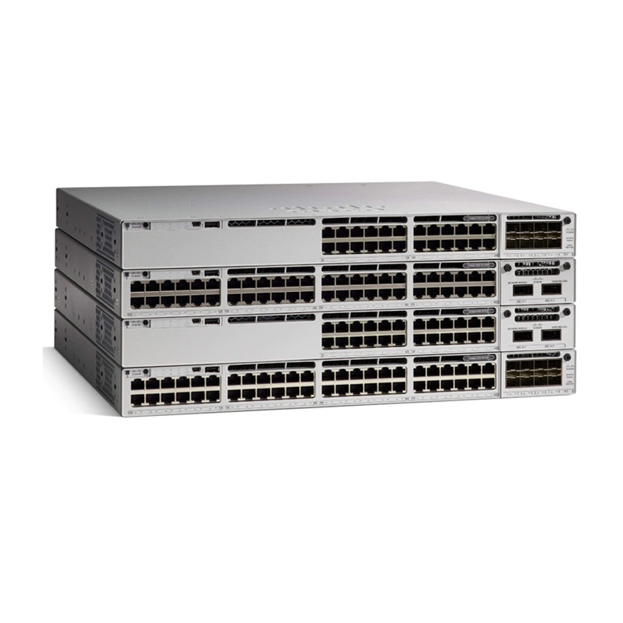 High Quality C9200L-48P-4G-A Core Network Switch 48-Port PoE+ with 4x1G Uplink