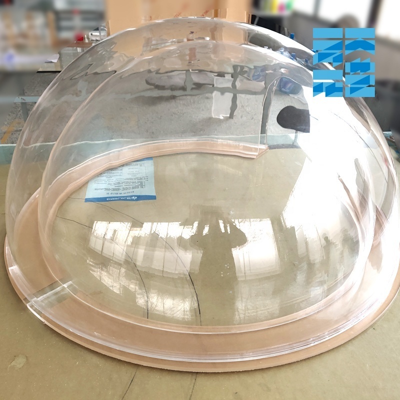 custom size BIG Clear Acrylic Hemisphere big Acrylic Dome