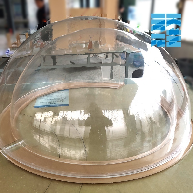 custom size BIG Clear Acrylic Hemisphere big Acrylic Dome