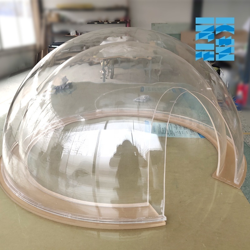 custom size BIG Clear Acrylic Hemisphere big Acrylic Dome