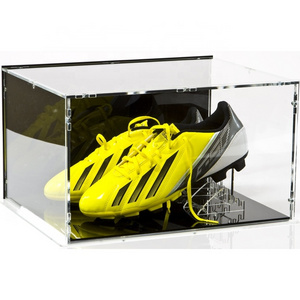 acrylic shoe display case acrylic football boot display case