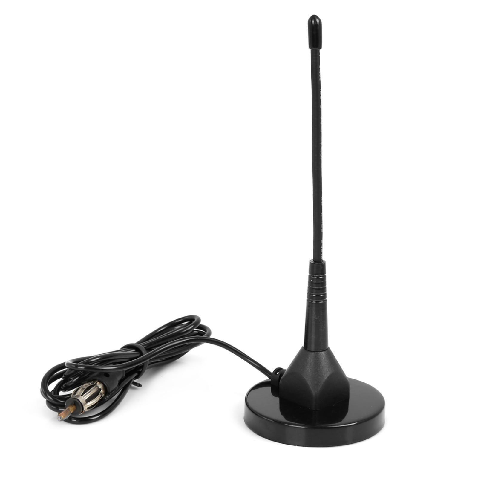 Sucker antenna hot sale Universal Black Car Vehicle Magnetic Base Signal Radio FM/AM Antenna Aerial