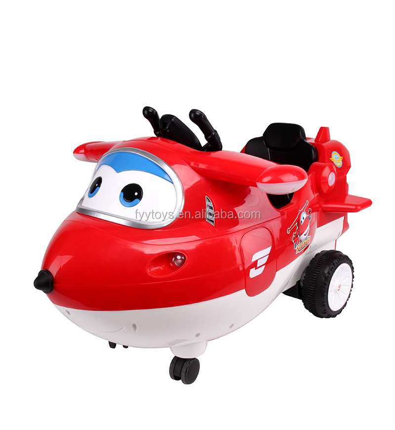 Lovely design 6V baby Ride on plane toy kids 2.4G R/C electric ride on car, ride on toys