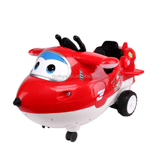 Lovely design 6V baby Ride on plane toy kids 2.4G R/C electric ride on car, ride on toys