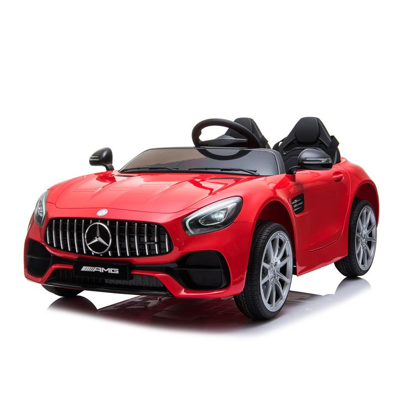 2020 factory price new licensed kids electric toy car baby mecedes benz ride on car with two seaters