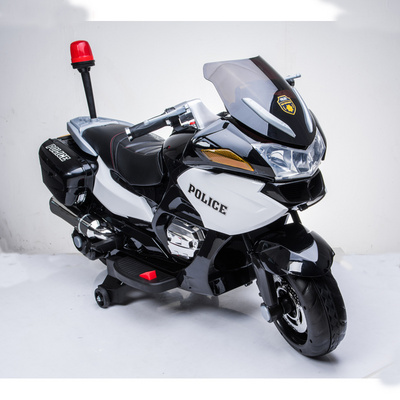 2020 new hot model baby electric dirt bike kids ride on police motorcycle