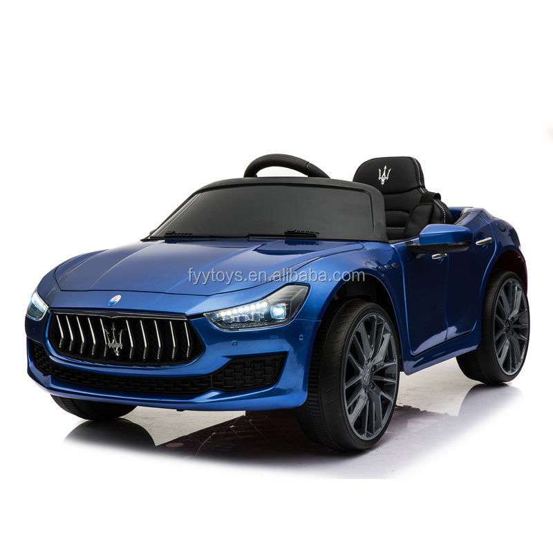 2018 Licensed Maserati Ghibli Ride On Car 12V Baby Remote Control Ride On Car Toy For Children Kids Battery Powered Ride On Car