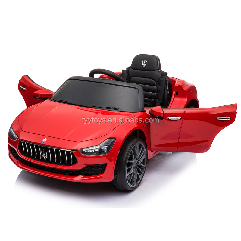 2018 Licensed Maserati Ghibli Ride On Car 12V Baby Remote Control Ride On Car Toy For Children Kids Battery Powered Ride On Car