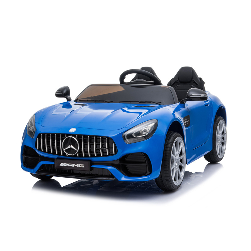 2020 factory price new licensed kids electric toy car baby mecedes benz ride on car with two seaters