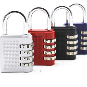 Combination Lock Resettable 4-Digit Padlock in zinc alloy 4 digit combination locks