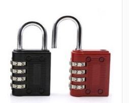 Combination Lock Resettable 4-Digit Padlock in zinc alloy 4 digit combination locks