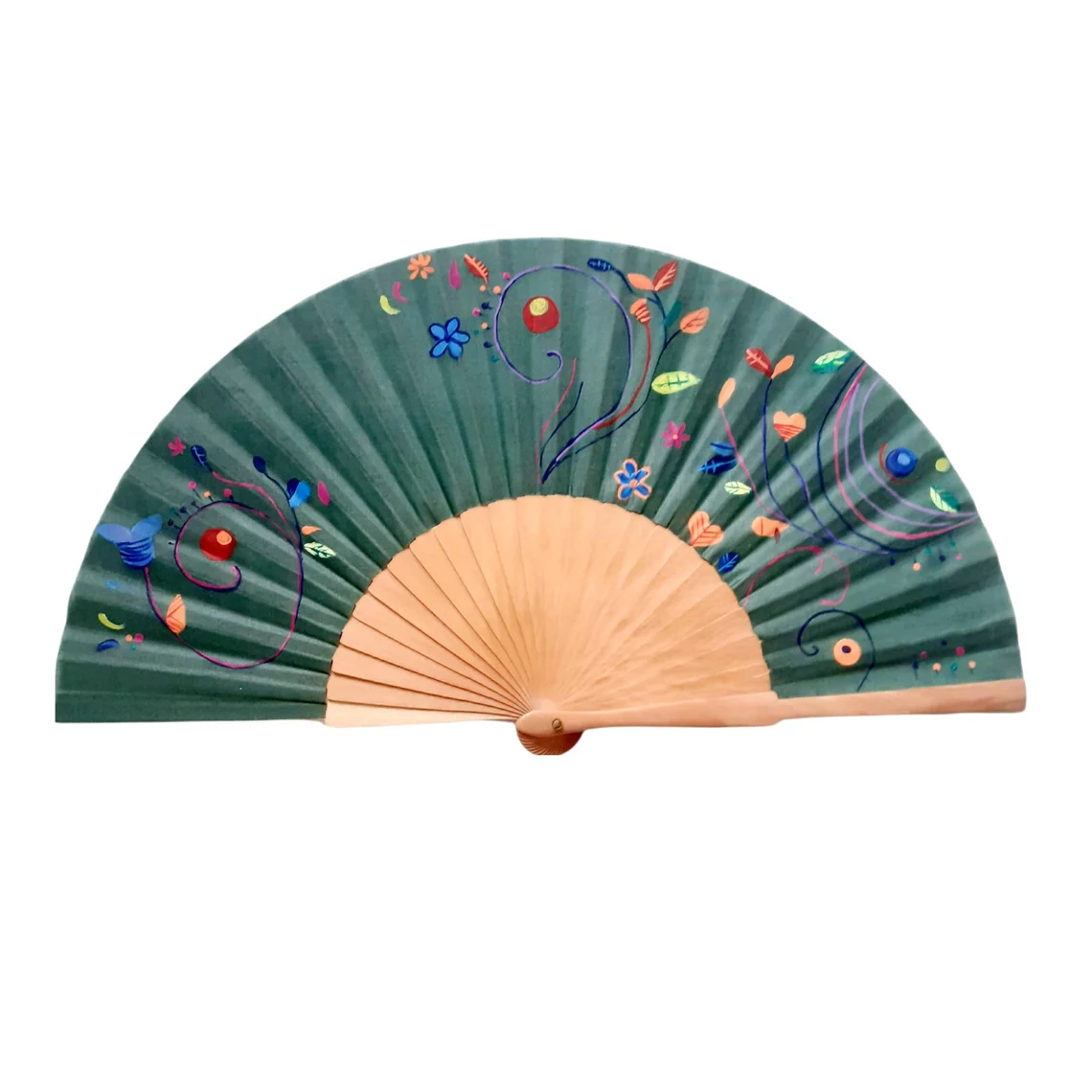 Retro Style Custom Hand Fan Chinese Traditional