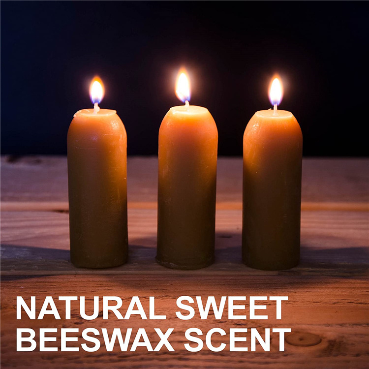 Custom Wholesale Christmas Birthday Party Decorative Scented Soy Wax Organic Candles Beeswax Candle