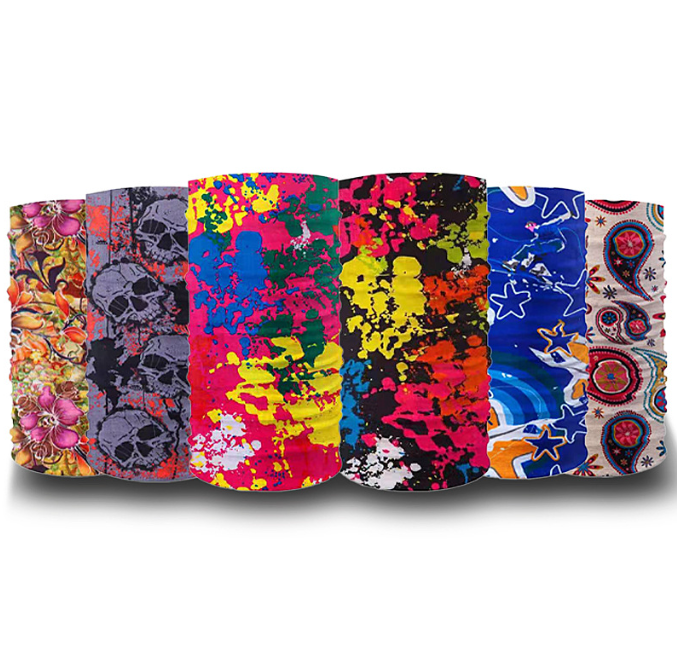 Manufacturer Custom Wholesale Face Covering Head Warmer Bandana