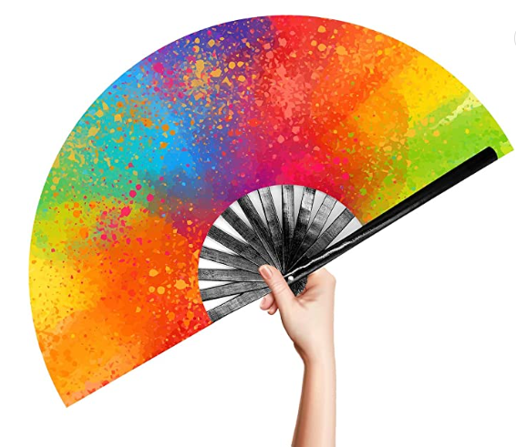 2023 new arrival Customized printing decoration bamboo hand fans