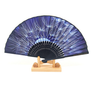 Abanicos de Mano Chinese Vintage Style Handheld Fan Silk Fan with Bamboo Frame Hand Folding Fan for Party Wedding Dancing