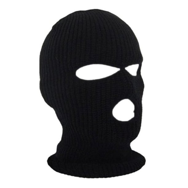 3-Hole Ski Masked Balaclava Knit Hat Face Shield Snow Winter Warm Bike Motorcycle Helmet Ski Face Masked Neck Warmer